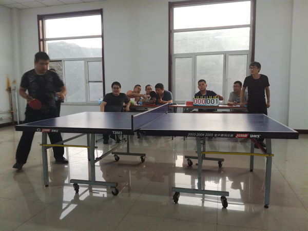 威尼斯惠安煤业员工风采之乒乓球比赛